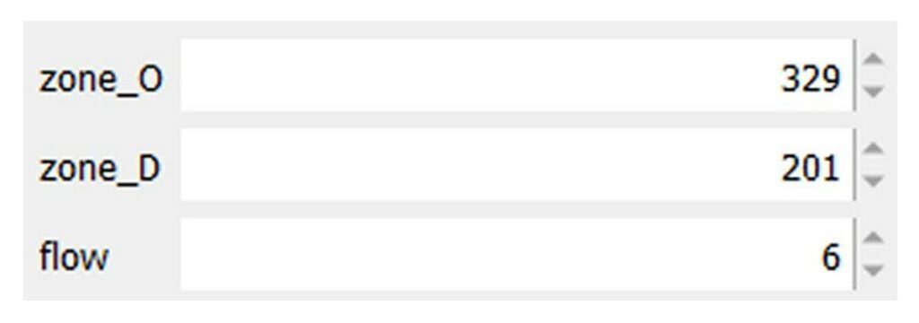 Matrix geojson file - A record